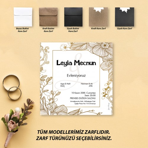 Beren Kare Davetiye 1771 - Yaren Davetiye